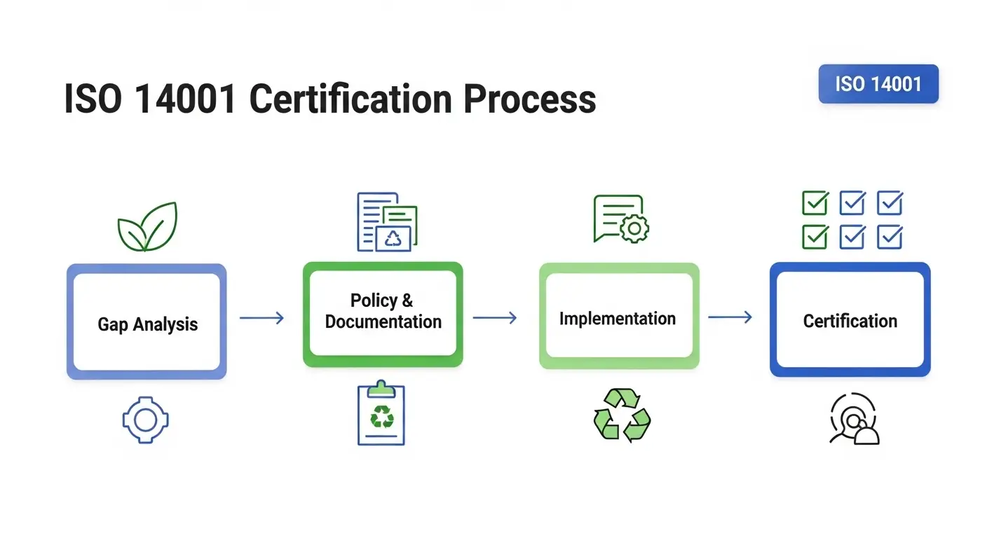 ISO 14001 Certification Process Step-by-Step | Global ISO