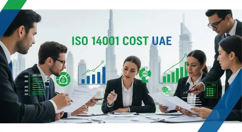 ISO 14001 certification cost in UAE with audit and compliance process