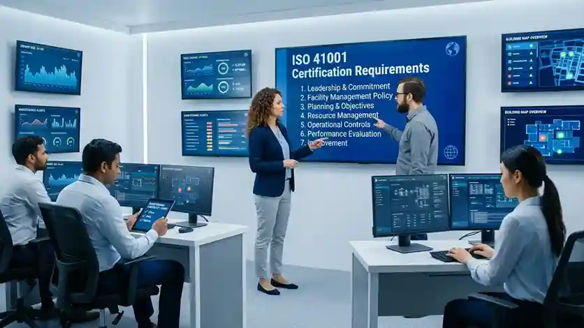 ISO 41001 requirements checklist for facility management certification